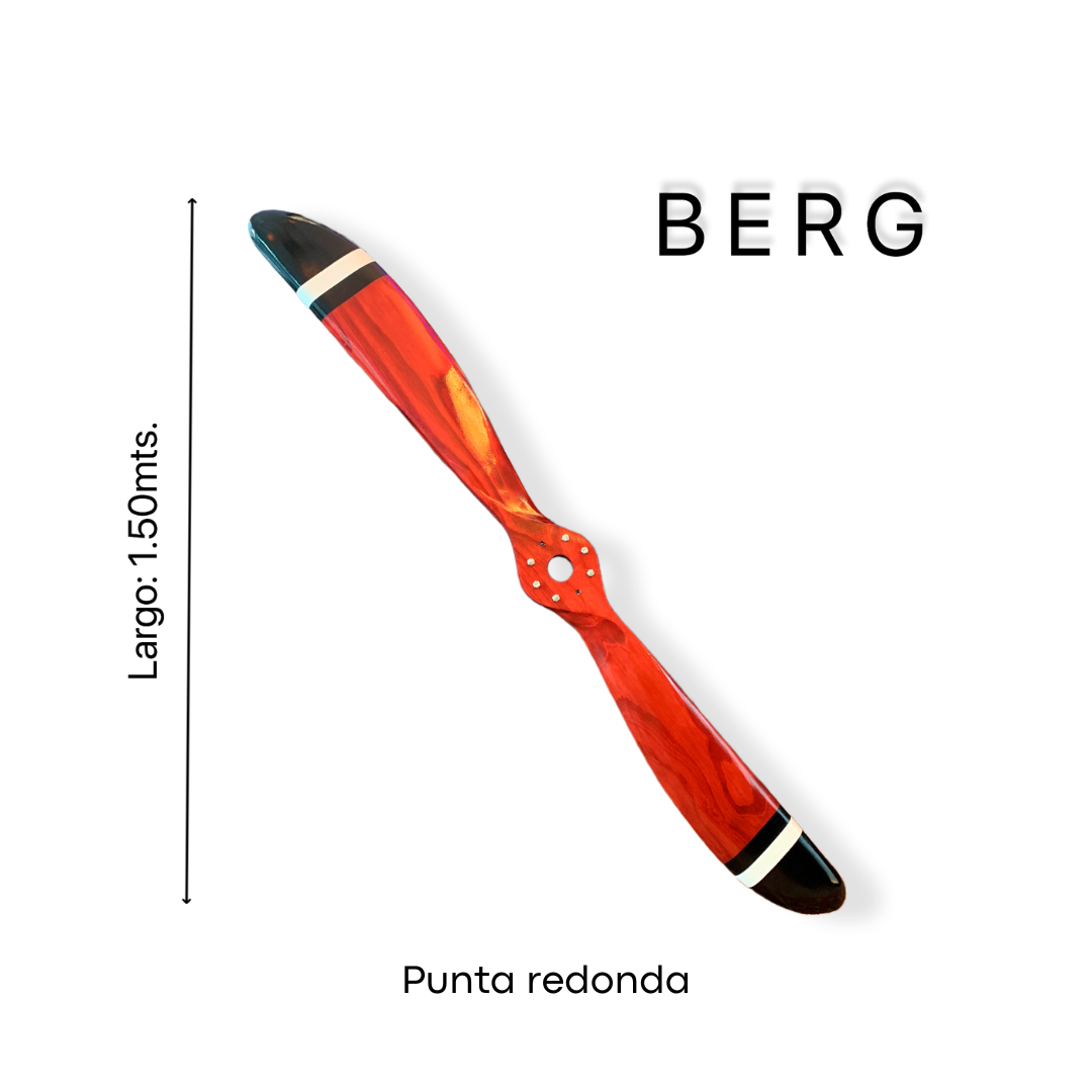 HELICE DE MADERA MODELO BERG